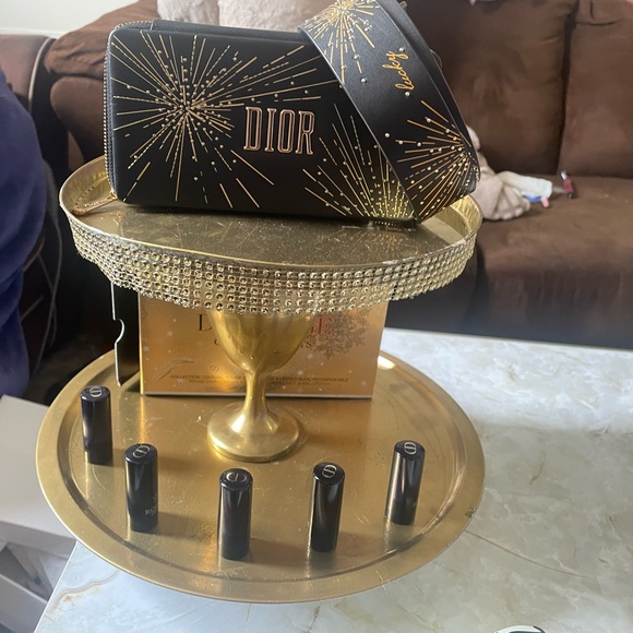 Dior Rouge lipstick set with clutch - Picture 1 of 14
